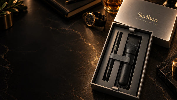 The Executive Edition laid out in its open presentation box